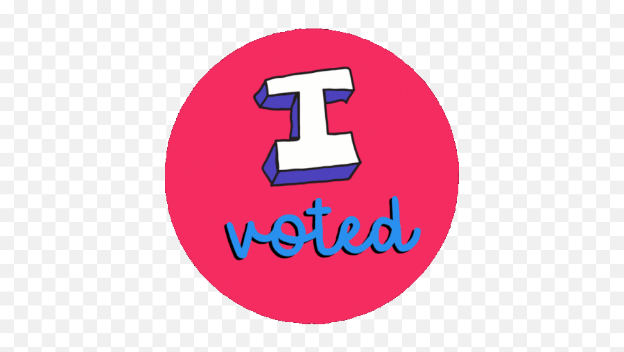Ivoted Votes Gif - Ivoted Vote Votes Discover U0026 Share Gifs Vertical Emoji,Vote Emoji