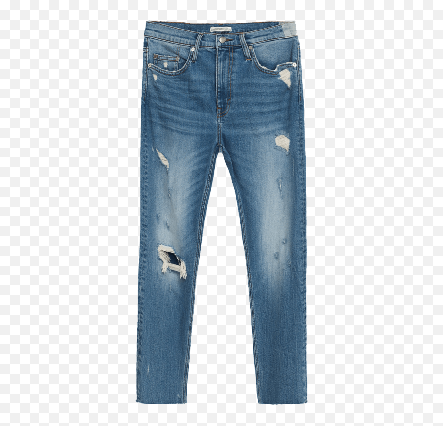 Zara Cigarette Jeans - Vaqueros Azules Emoji,Emoji Sweats