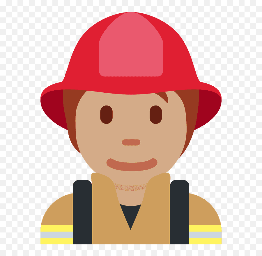 Firefighter Emoji Clipart - Firefighter,Firefighter Emoji