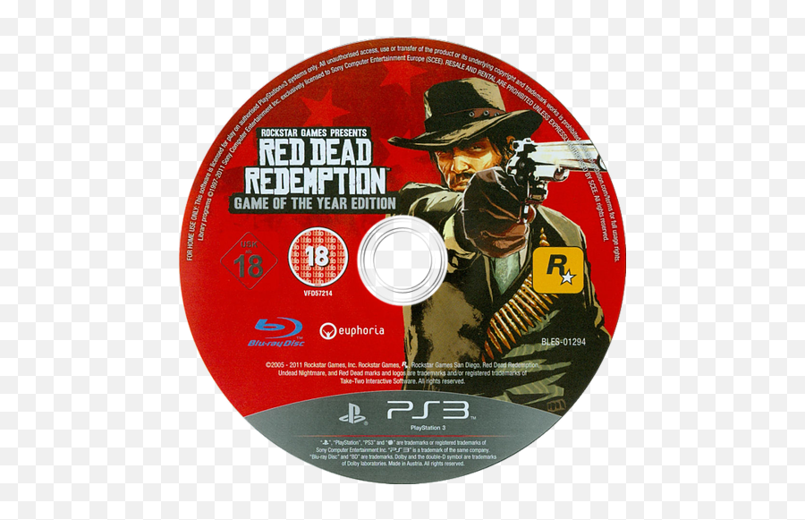 Download Red Dead Redemption Disk - Red Dead Redemption Ps3 Disc Emoji,Floppy Disk Emoji