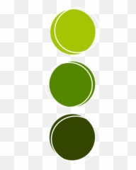 Green Circle Circles Background Sticker - Dot Emoji
