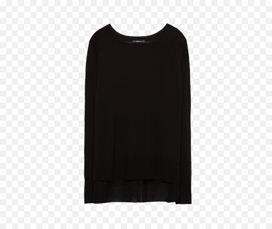 Zara Sweater With Slits - Long Sleeve Emoji,Emoji Jumpers