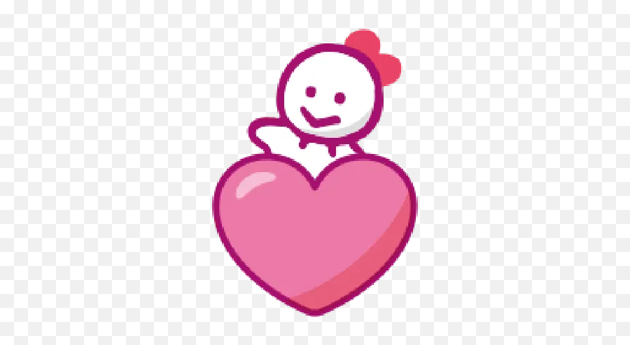 Kerokerokeroppi Emoji Love - 2 Whatsapp Stickers Happy,Emoji For Love