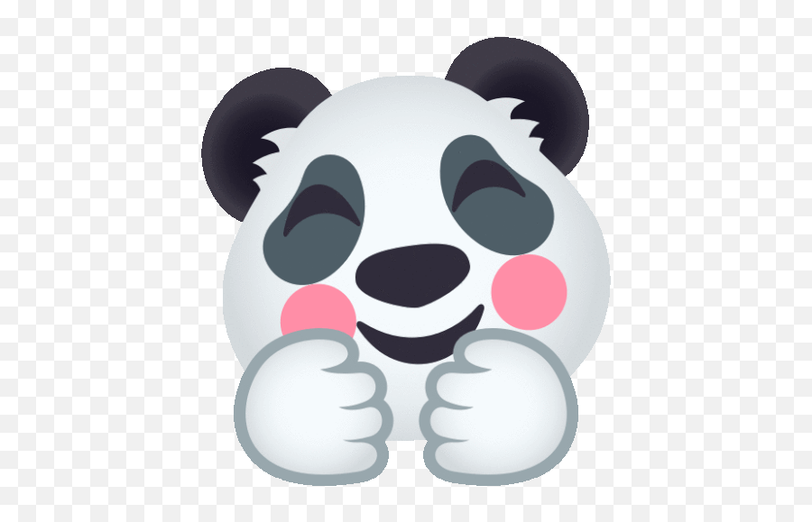 Lets Hug Panda Gif - Letshug Panda Joypixels Discover U0026 Share Gifs Dot Emoji,Hug Emoji Facebook