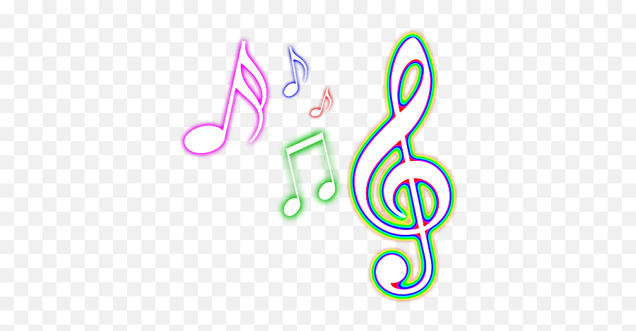 Music Notes Love Songs Sticker - Colorful Png Music Notes Emoji,Music Notes Book Emoji
