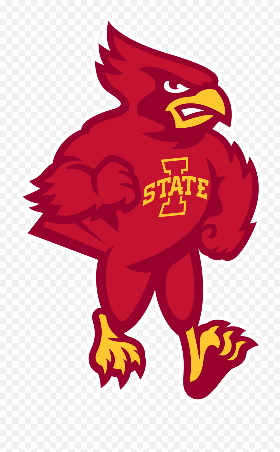 The - Iowa State Secondary Logo Emoji,Cardinal Emoji