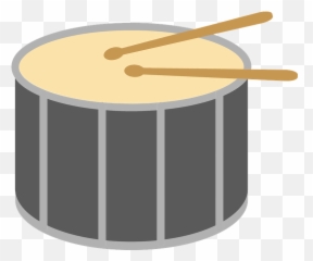 Drum Clipart - Transparent Toy Drum Clipart Emoji,Drum Set Emoji