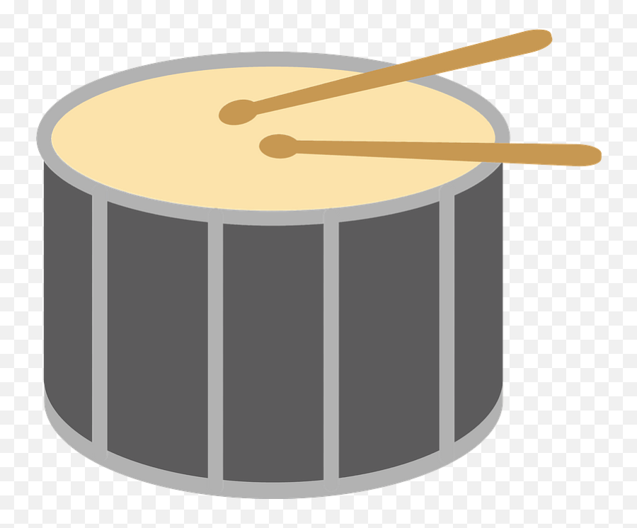 Drum Clipart - Transparent Toy Drum Clipart Emoji,Drum Set Emoji