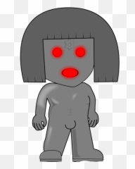 Vetor De Um Robô Com Olhos Brilhantes - Illustration Emoji,Robot Emoticons