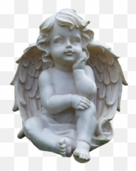 Imagen Gratis En Pixabay - Cherub Statue Png Emoji