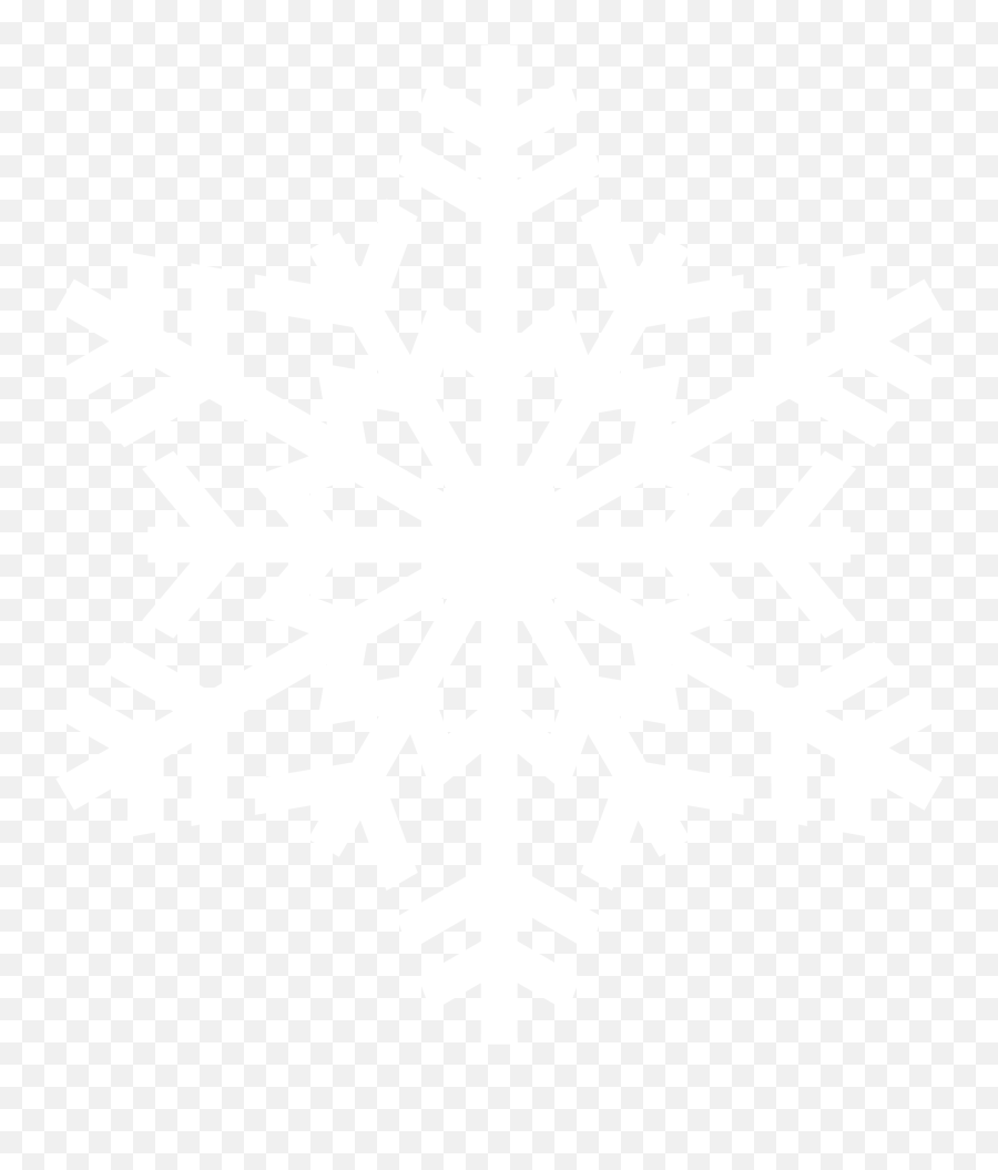 White Snowflake Png 39 - White Snowflake Clipart Transparent Background Emoji,Snowflake Emoji Transparent