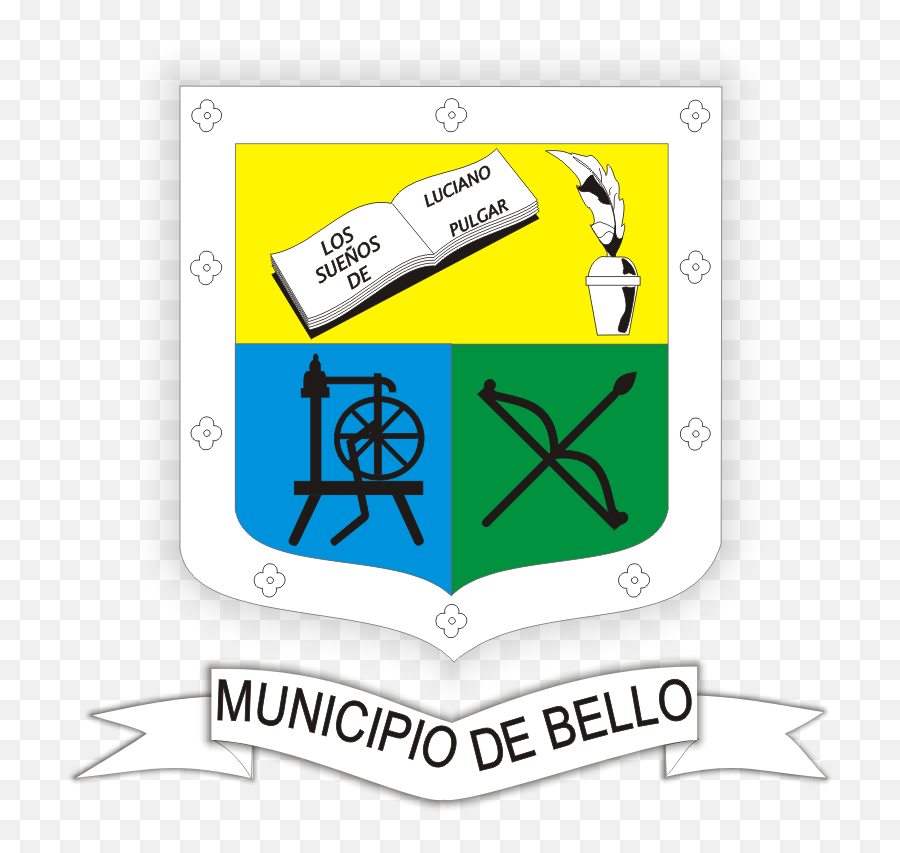 Escudo De Bello - Escudo Del Municipio De Bello Antioquia Emoji,Bandera De Colombia Emoji