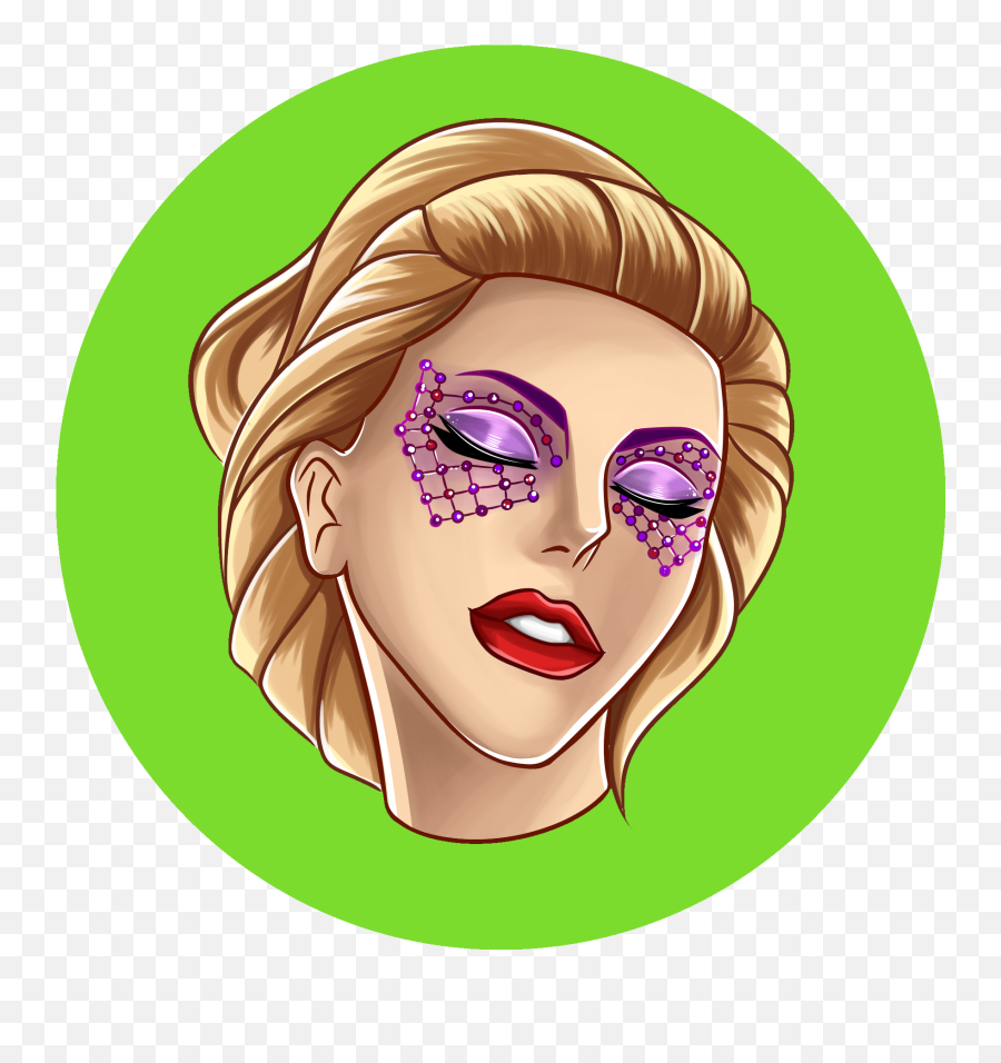 Gaga Media - Gaga A Star Is Born Drawing Emoji,Shook Emoji