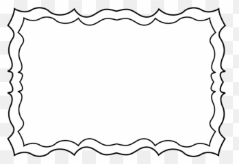 Black And White Borders Cliparts - Frame Emoji