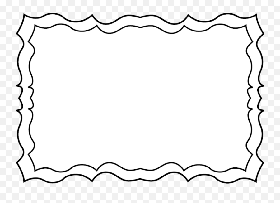 Black And White Borders Cliparts - Frame Clipart Black And White Emoji,Emoji Border