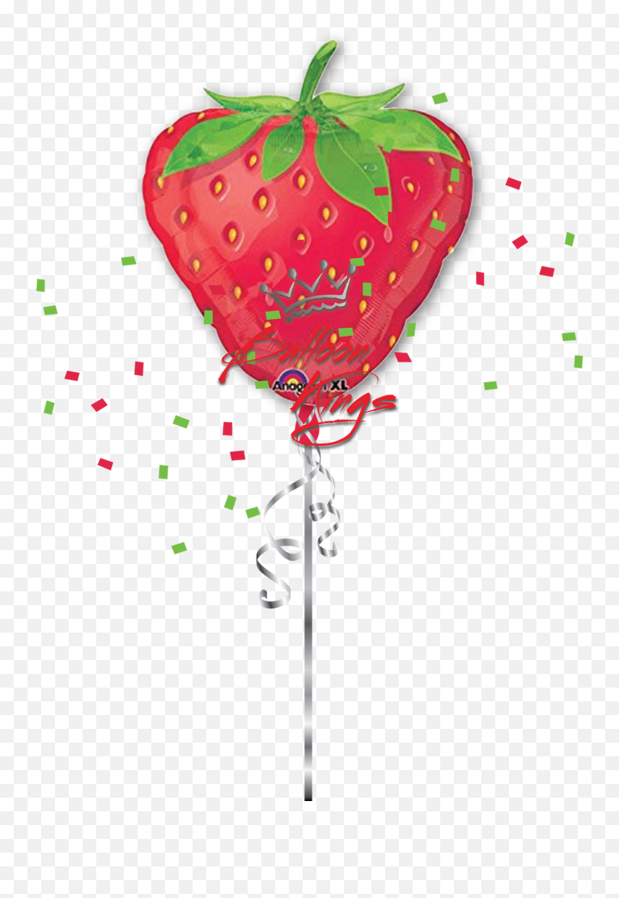 Strawberry - Balloons Spiderman Png Emoji,Strawberry Emoji