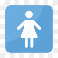 Symbol 2 - Female Restroom Emoji