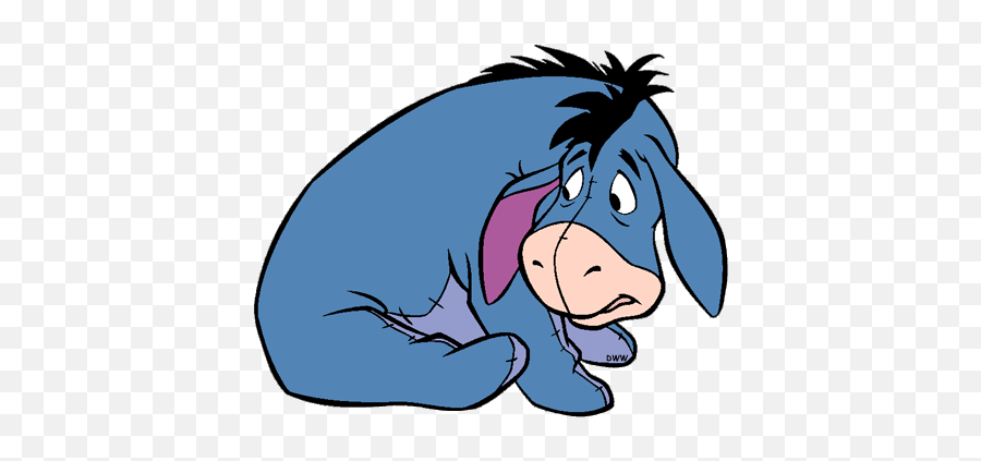 Eeyore Disney Clipart - Eeyore Winnie The Pooh Clipart Emoji,Eeyore Emoji