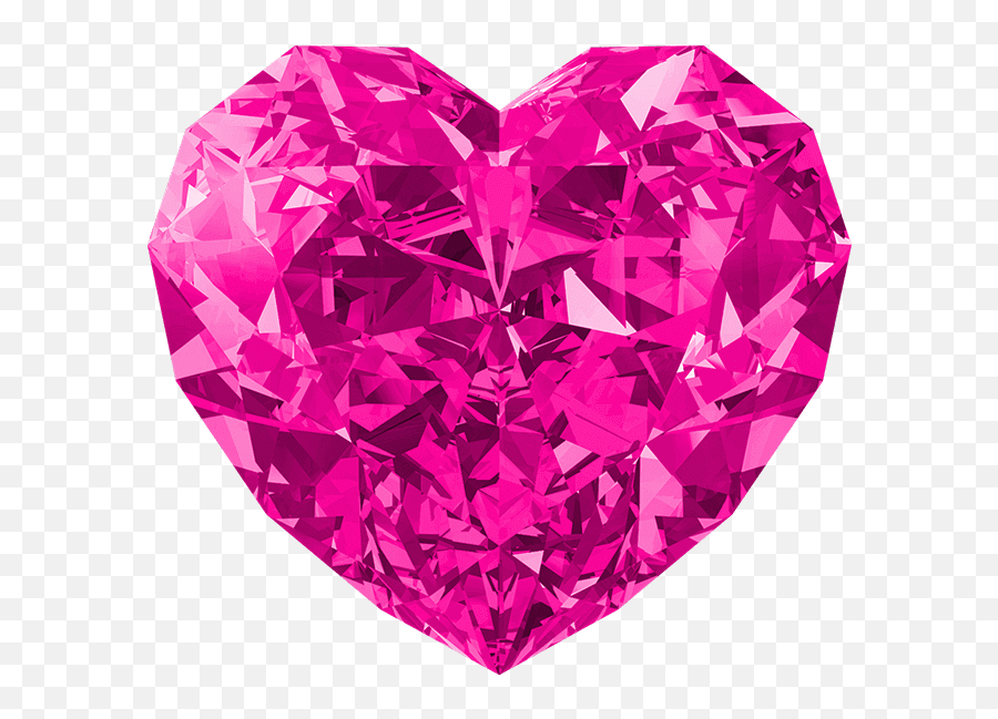 Diamond Heart Png Transparent Without Background Image Free - Pink Diamond Heart Png Emoji,Diamond Emoji Png