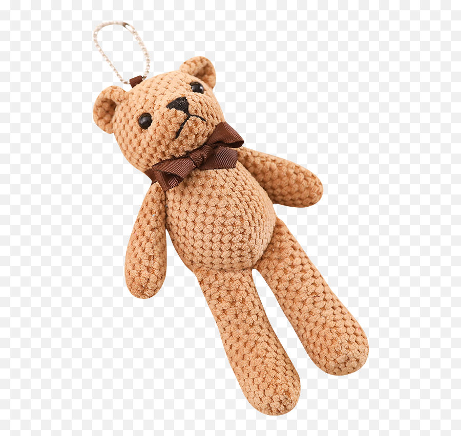 2018 New Plaid Teddy Bear Dolls Cute Small Cloth Jointed - Stuffed Toy Emoji,Teddy Bear Emoticon