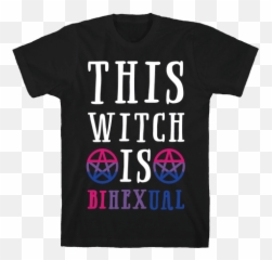 Bi Witch T - shirts Mugs and more LookHUMAN Active Shirt Emoji