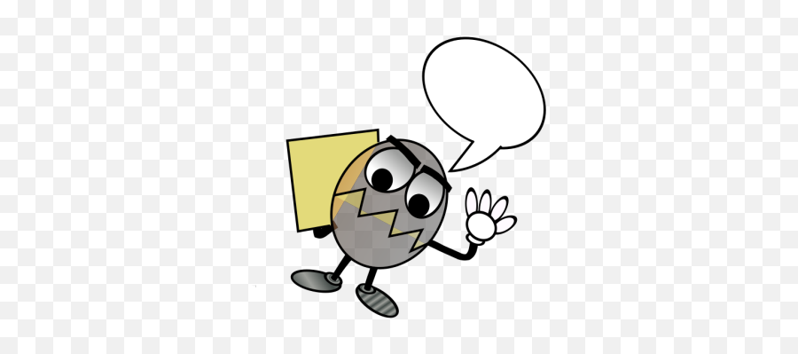 Egg Guy With Blank Speech Bubble Png Svg Clip Art For Web - Cartoon Emoji,Man With Turban Emoji