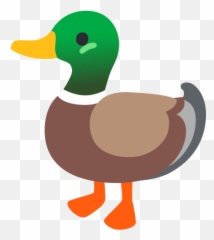 Pato Emoji - Mallard,Dab Emojies