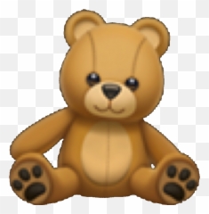 Teddy Bear Tattoos Emoji - Iphone