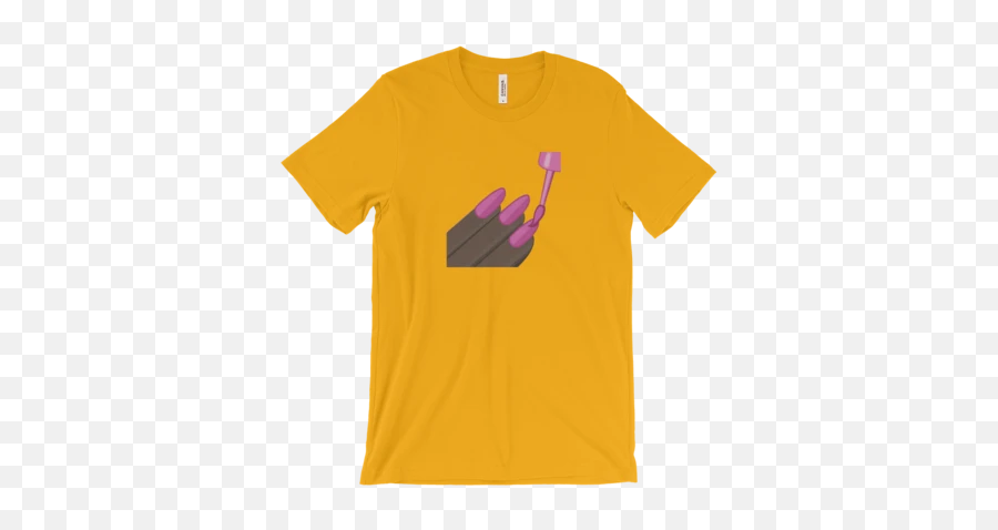 Dark Nail Polish Emoji - Fly Fishing T Shirt,Emoji Shirt And Pants