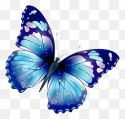Butterfly Clip Art - Blue Butterfly Png Download 564535 Transparent Background Butterfly Clipart Transparent Emoji,Blue Butterfly Emoji