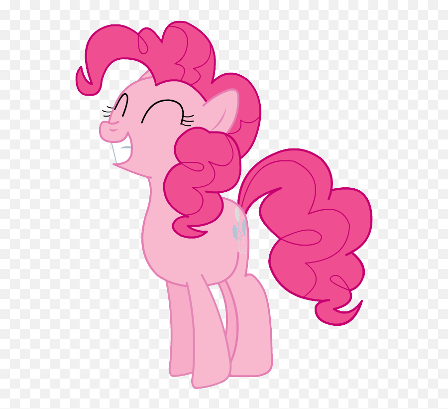 Pinkie Pie Jumping While Smiling Vector - Visual Fan Art Gif Pinkie Pie Animated Emoji,Oh Yeah Emoji