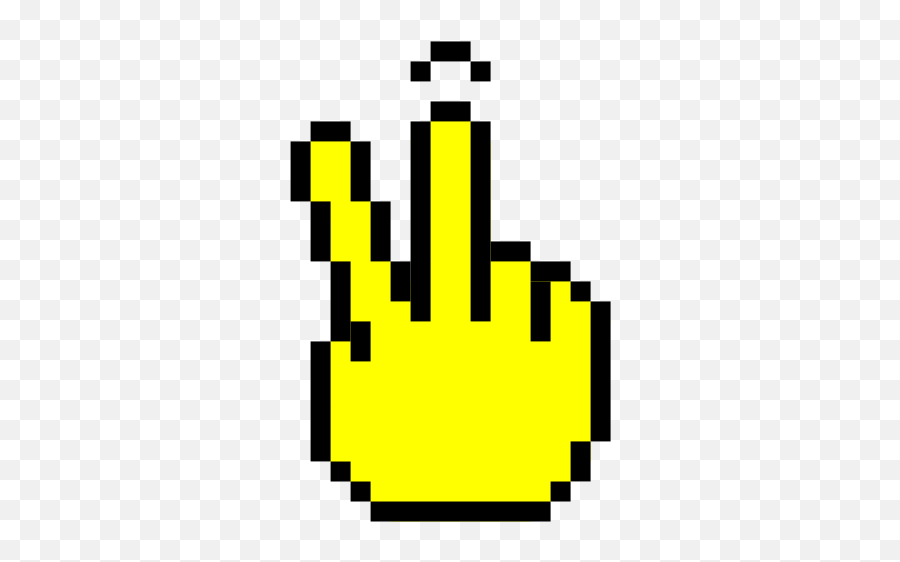 Pixel - Pixel Art Open Hand Emoji,Android Ios Emojis