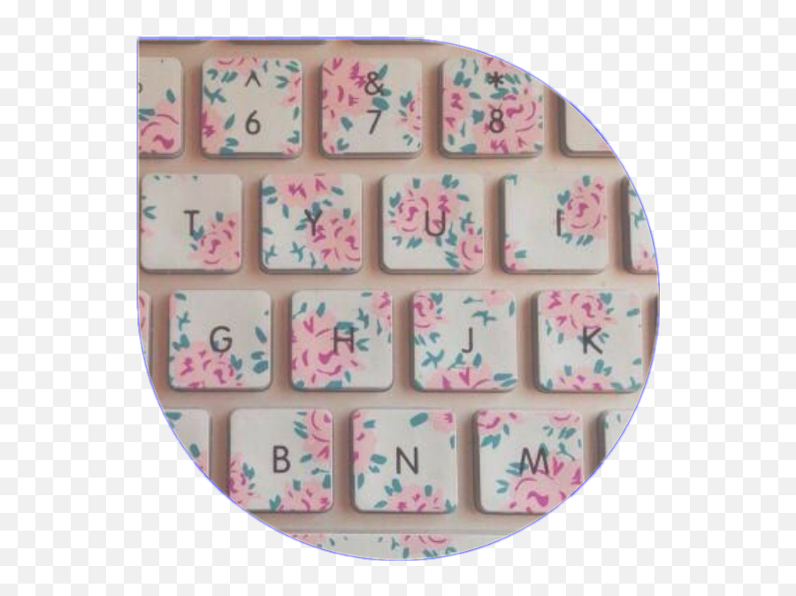Aesthetic Pink Keyboard - Teclados Lindos De Computadora Emoji,Mahjong Emoji