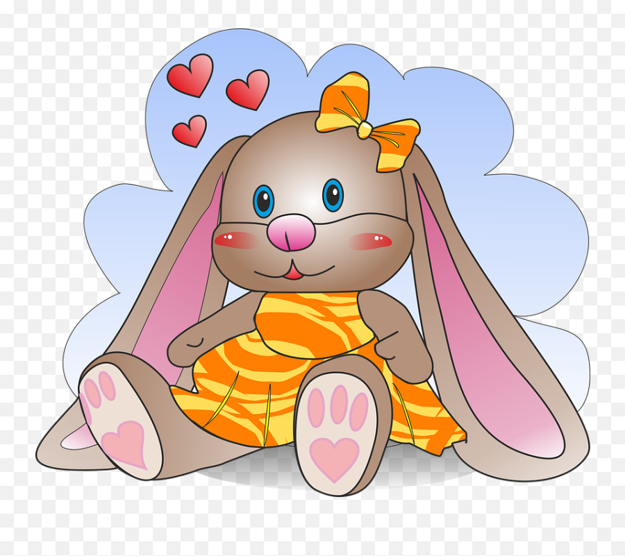 Bunny Hare Figure - Cartoon Emoji,Bunny Ears Emoji