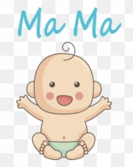 Funny Baby Emoji - Sketsa