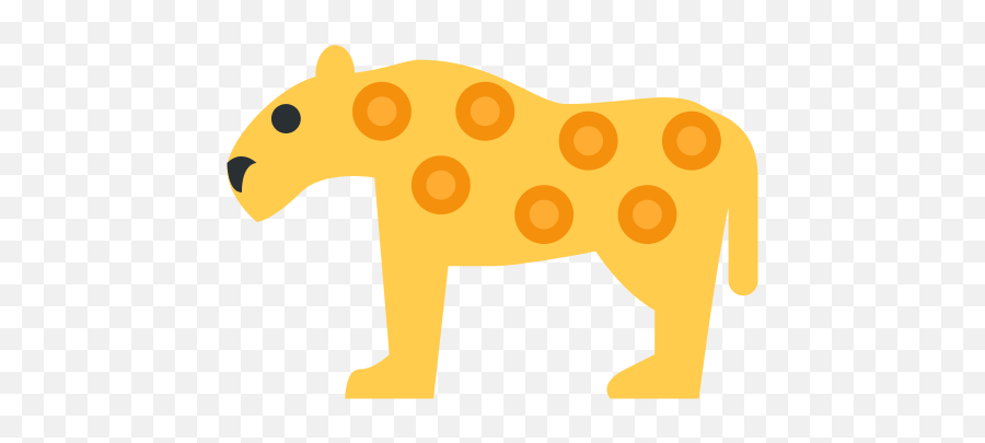 Twemoji 1f406 - Leopard Emoji,Twemoji