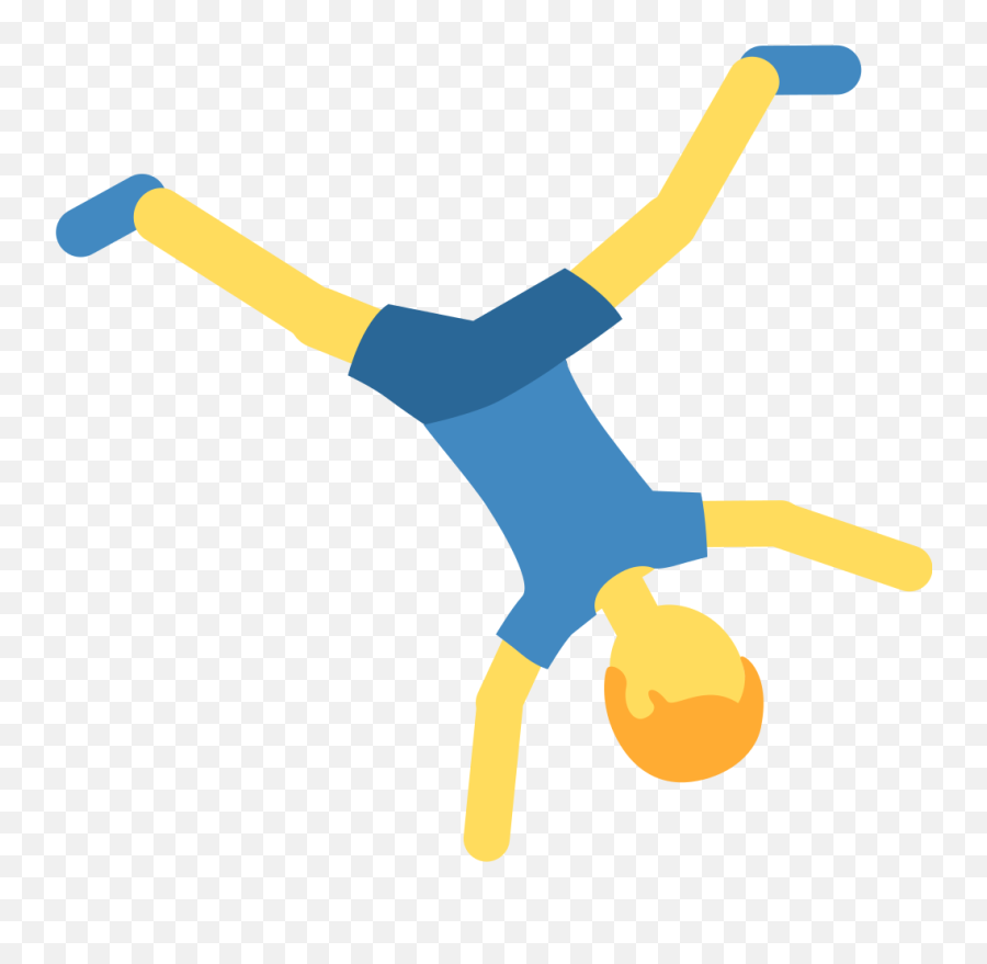 Twemoji2 1f938 - Jumping Emoji Png,Arms Up Emoji