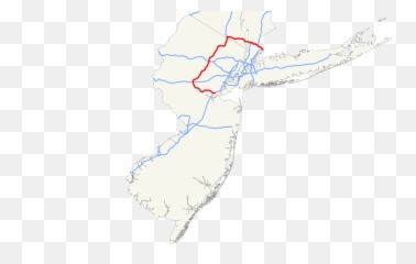 Nj - Interstate 287 Map Emoji,New Jersey Emoji