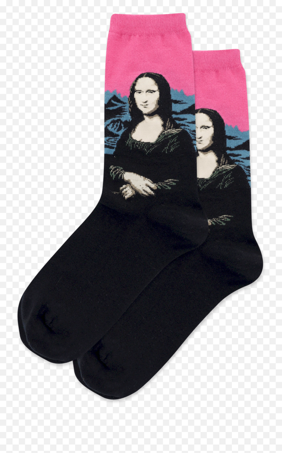 Womens Da Vincis Mona Lisa Socks Emoji,Gypsy Emoji