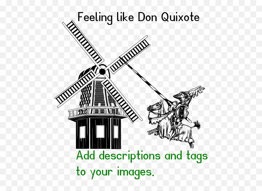 Don Quixote Illustration - Windmill Animal Farm Emoji,Tokyo Flag Emoji