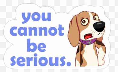 A Dogs World Sticker - Harrier Emoji,Dog Emoticon