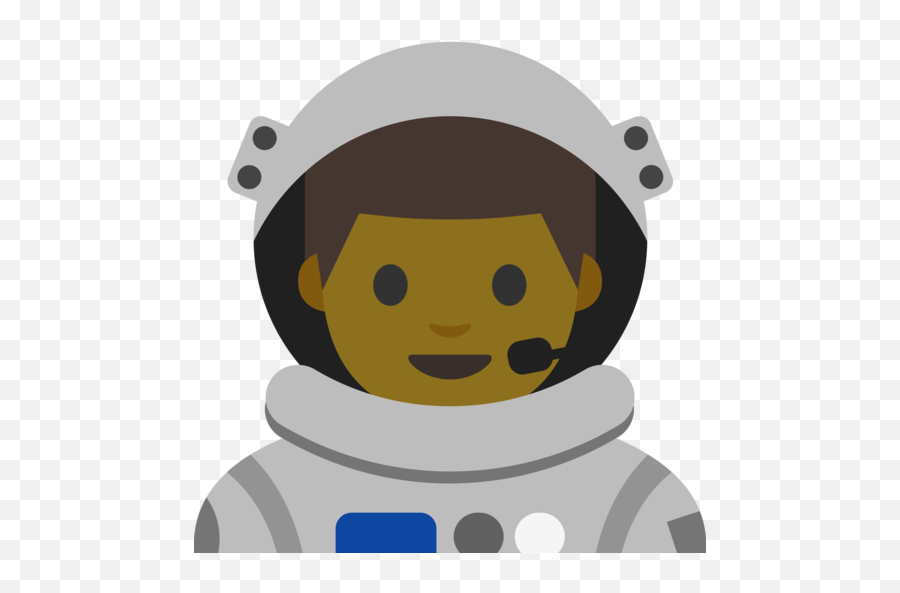 Man Astronaut Emoji - Android,Astronaut Emoji