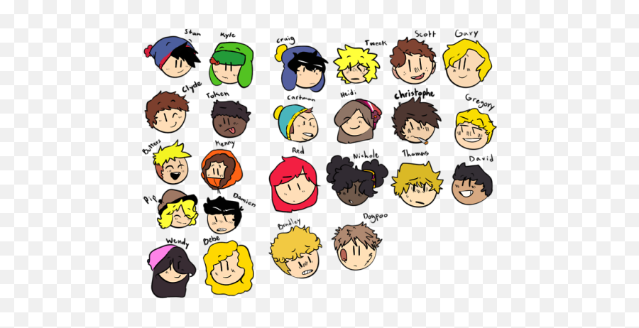South Park Headcanons - Zodiac Signs As South Park Characters Emoji,Guess The Emoji Candy Face Lemon Pig