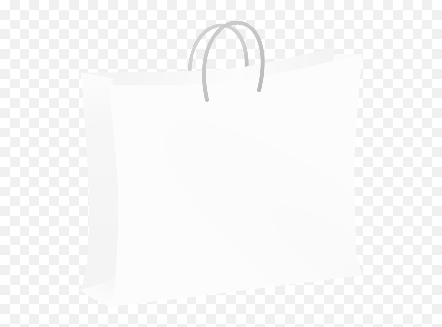 White Bag Vector Image - White Shopping Bag Clipart Emoji,Grocery Bag Emoji
