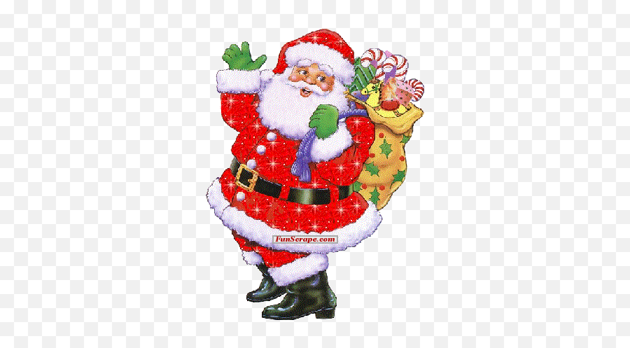 Santa Diabla Stickers For Android Ios - Santa Merry Christmas Gif Emoji,Dancing Santa Emoticon
