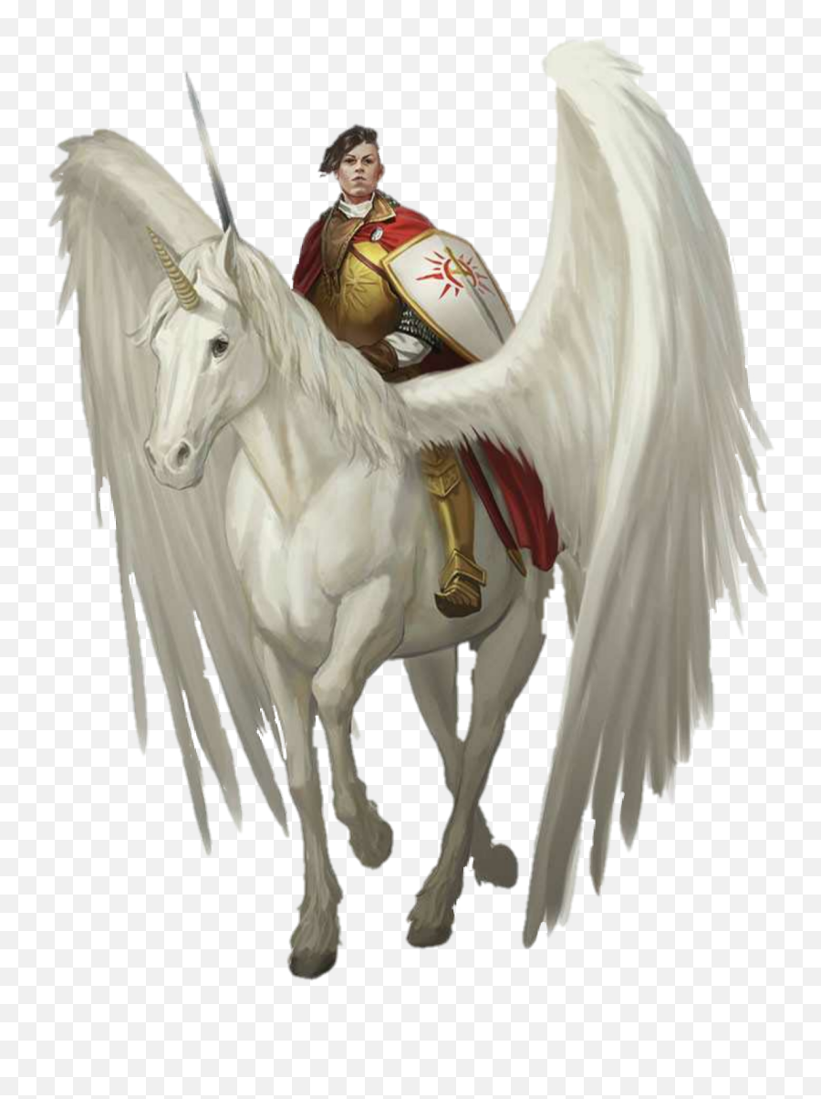 Pegasus Unicorn Equestrian Magic White - Winged Human Emoji,White Knight Emoji