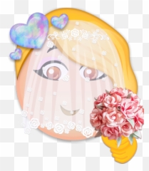 Bride Emoji Made On Emojimaker App Creds To My Siste - Bouquet,Bride Emoji