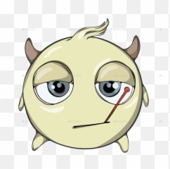 Vector Emoji Set - Portable Network Graphics,Emoji Sick