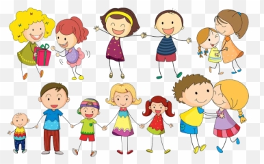 family cartoon png - Extended Clip Art Transparent Library Colour The Family Members Emoji