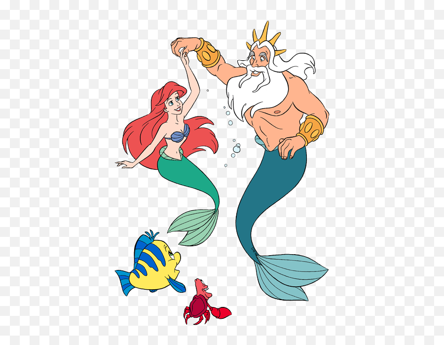 Ariel Clipart Dancing Ariel Dancing - Little Mermaid And King Triton Emoji,Little Mermaid Emoji